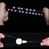 LORJE 4 Roll Clear Elastic Beading Threads，Stretchy Bead Cord String