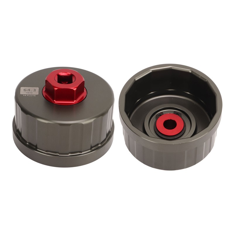 Oil Filter Wrench 64.3mm 14 Flute Filter Cap Socket Tool