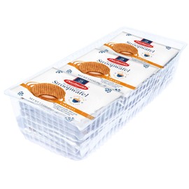 Daelmans Stroopwafel Caramel - The Original Stroopwafels, Toasted Dutch Waffle Cookies with a Creamy & Buttery Filling, Made In Holland, No Artificial Colors or Preservatives - 24 Count (Pack of 2)