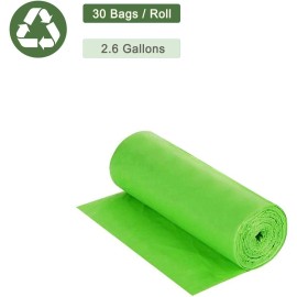 ELEGANT Trash Bags Kitchen Garbage Recycling Trash Bags for Kitchen Home Office 30 Bags