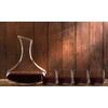 Eternal Living Wine Decanter Carafe Aerator with Stemless Wine Glasses