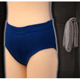 Upsey Daisy P&S Healthcare - Upsy Daisy Boys Reusable Incontinence Brief - Navy, Small, 1 Count