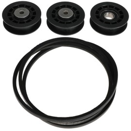 HeoCaye Replacement 587973001 587969201 580364609 Belt Repair Kit LC221A LC221AH Belt and Pulley Kit for Husqvarna 22" AWD HU675AWD HU725AWD Walk-Behind Lawn Mowers
