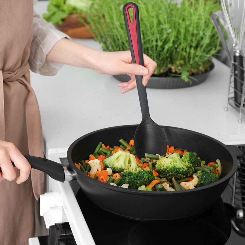 Westmark Vegetable Spoon, Extra Deep Spoon Head with Internal Scale: