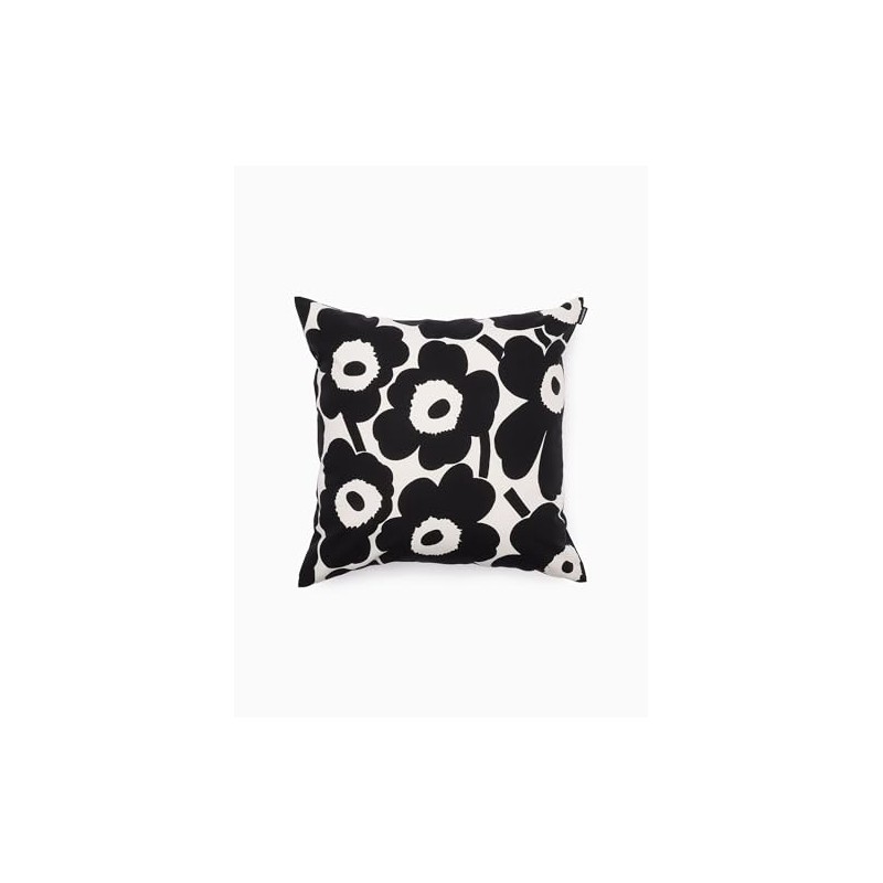 [marimekko] Pieni Unikko Women's Cushion Cover 50x50 52_1_5263164163 F Black