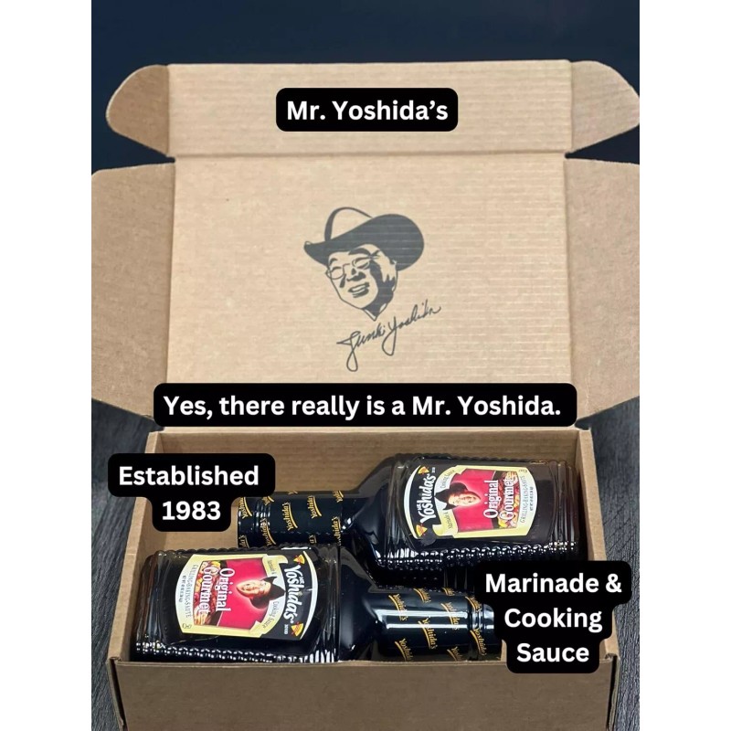 Mr. Yoshida's Original Japanese Barbecue Gourmet Sweet Teriyaki Marinade &