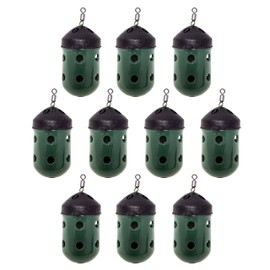 FLADEN Fishing - 10 x FEEDERS - CLOSED END MAGGOT Feeders Fishing Feeders Bulk Packs Available in Medium 20g or Large 30g - Great For Use With a Wide Range of Groundbaits (10 x 20g Feeders)