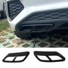 2PCS Exhaust Muffler Tail Pipe Cover Left Right Decorative Tail