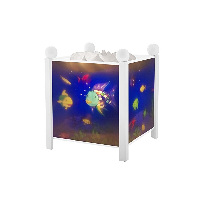 Trousselier 4366WGB 12V "Magic Lantern Rainbow Fish" Night Lamp