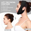 XBFOCNH Reusable Chin Strap, V-shaped Chin Face Tightening Band, Face