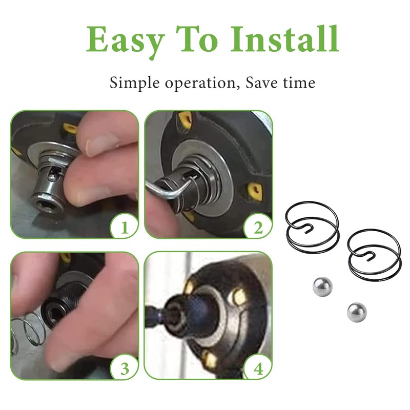 2 Pcs N078434 N089668 Spring and Steel Ball Impact Driver