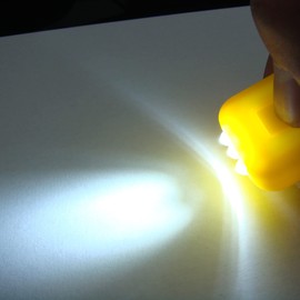 [Set of 6 Colors] Handy Light, Key Chain, Mini Solar Light, 3 Rows