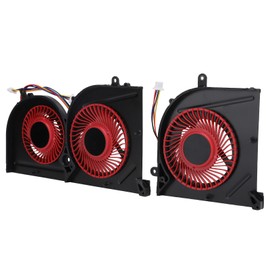 4pin CPU Cooling Fan Computer Case Cooler Ventilator Fit for GS63 / GS63VR/GS73 / GS73VR