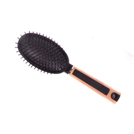 FOK Cushion Brush Oval Paddle Hair Brush With Wooden Handle