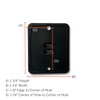 MOGGED RV Dual-Port USB Charging Outlet 5V Black Trailer Camper