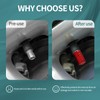 80PCS Valve Stem Caps, Universal Valve Stem Covers, Aluminum Alloy