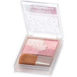  Canmake Glow Fleur Cheeks (Blend Type) B01 Cotton Coral Cheek Glossy Highlight Transparent Matte 1 piece (x 1) 02 Rose Ballerina