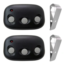 2Pack LDO33, LDO50, LSO50, LDCO800 and LCO75 Garage Door Opener Remote for MCT-3 DNT00089 Megacode 318MHz Remote Control for Linear LD033 LD050 LS050 LC075 LDCO800 LSO50 LSO50-2T by INGQI