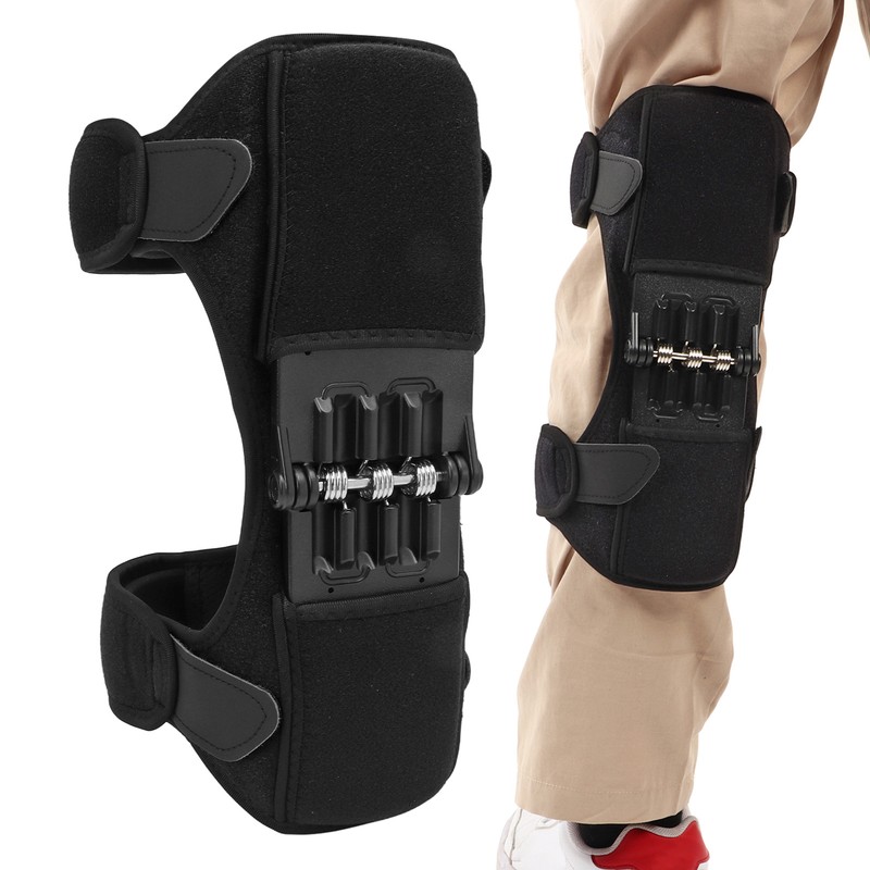 Knee Support Brace Spring Powered Knee Protection Booster Joint Stabilizer