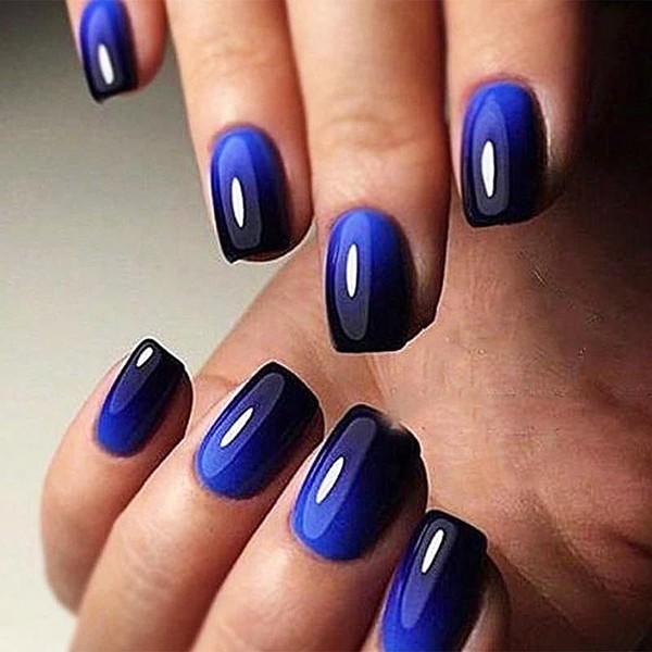 CurvLife Curvlife Press on Nails Acrylic Fake Nails with Design