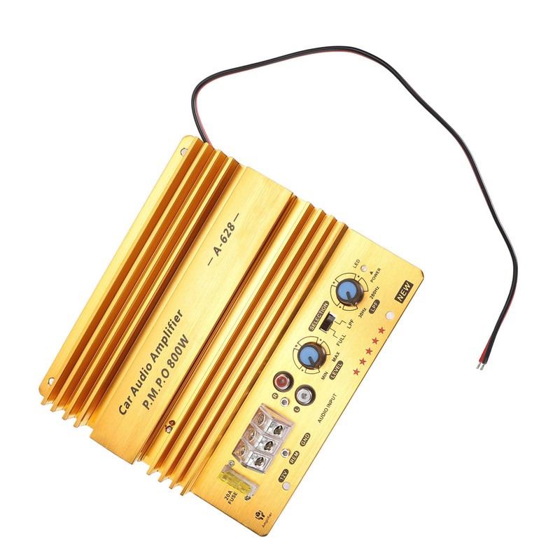 Car Amplifier Board 800W High Power Aluminum Alloy Powerful Bass
