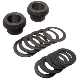 Wheels Manufacturing BB30/PF30 Universal Adapter for Shimano Cranks, Black, 24mm