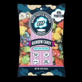 Omaha Protein Popcorn Rainbow Candy 224g