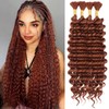 Human Braiding Hair Mix Synthetic Boho Hair for Braiding, 20
