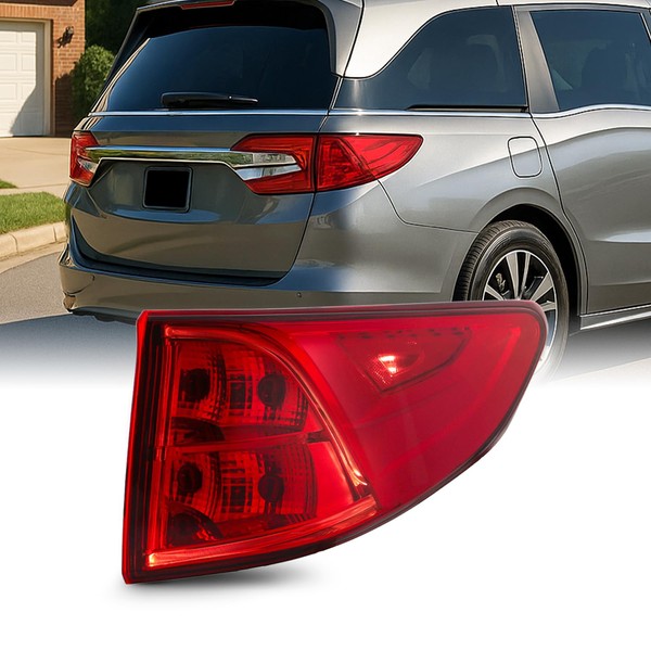 AKKON - Fit 2018-2024 Honda Odyssey 18-24 LED/Halogen Tail Lights