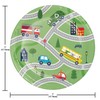 Fun Express Transportation Time Party Round Paper Dessert Plates -