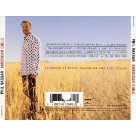 PHIL VASSAR AMERICAN CHILD NEW CD