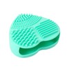 Vtrem Makeup Brush Cleaner Pad and Sponge Cleaner Heart Shaped