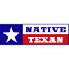 CafePress Native Texan (Bumper 10 Pk) Bumper Sticker 10"x3" Rectangle