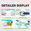 Fish Cat Bow Tie Collar, Blue Cat Collar, Breakaway with