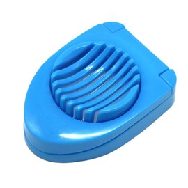 Ezonedeal Egg Slicer with Stainless Steel Wires Perfect Boilled Egg Also Used for Strawberries, Boiled Potatoes Or Mozzarella Balls (Blue)