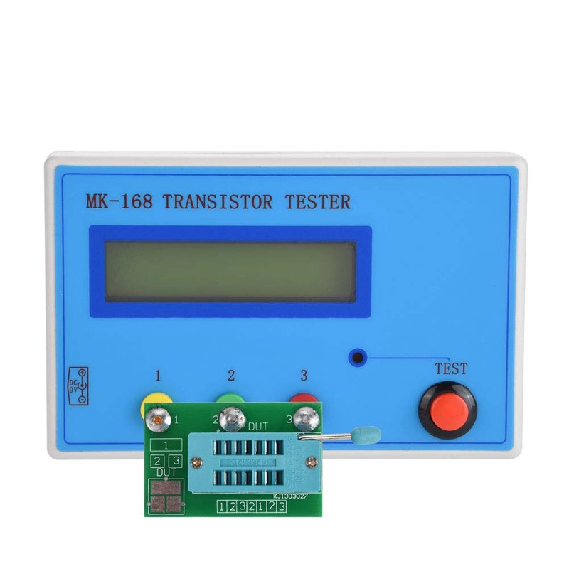 Focket Transistor Tester, MK-168 8MHz External Crystal Multifunction Diode Triode