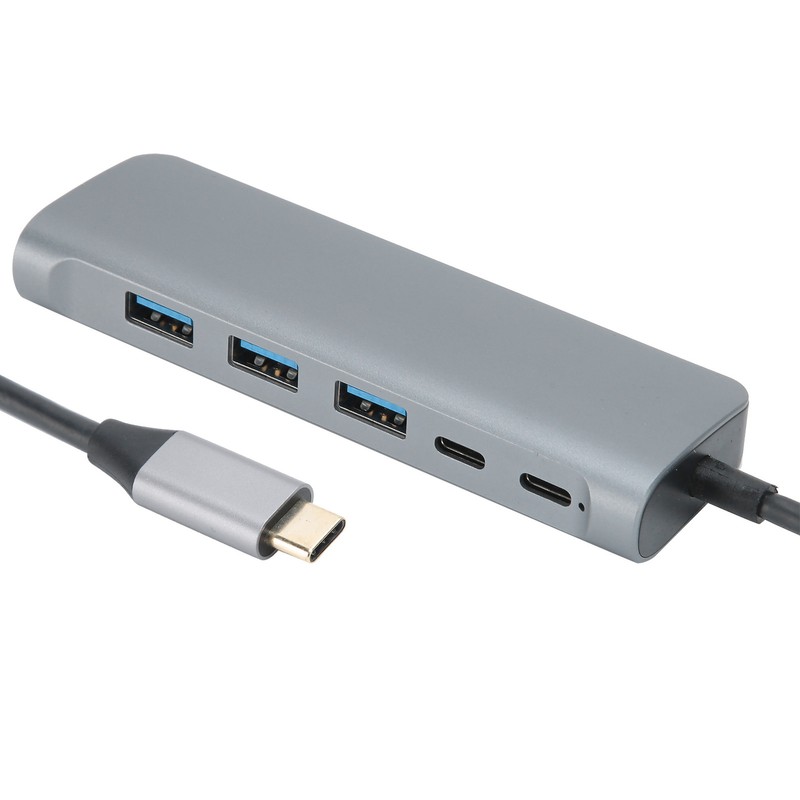 6 In 1 Hub Multifunction Network Adapter for Computer Home