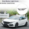 RATCHROLL Left Side Marker Light Cover for Honda Civic 2016-2021