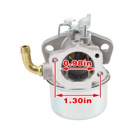 Carbhub 696065 Carburetor for 696981 698860 694508 795069 698859 790180 790290 for Poulan PRRT850 DRT875 PRRT875 Intek 190 Engine 850 Series 6.75 OHV John Deere 020382