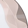 Fan Shape Storage Box with Dustproof Cover Compact Acrylic Filter