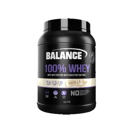 발란스 100% 웨이 유청 단백질 바닐라 프로틴 파우더 1kg Balance 100% Whey Protein Vanilla Powder 1kg