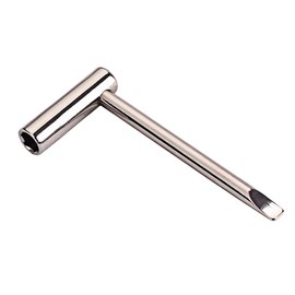 Tool Banjo Truss Rod Wrench R12 Sleeve Outer Diameter Truss Rod Spanner Wrench, 6.5mm Inner Diameter, 9mm Outer Diameter, Stainless Steel, for Banjo Guitar Adjustment