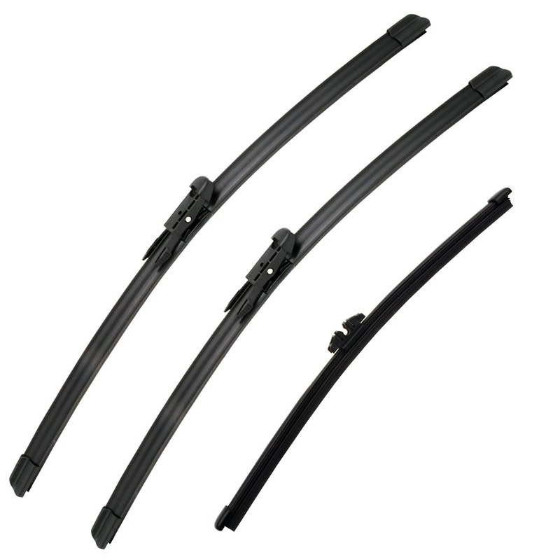 Sctioansn 3 Wipers Set-26"+22" Front Windshield Wipers and 11" Rear