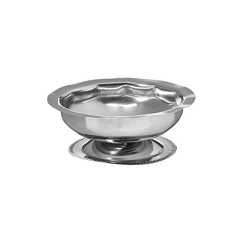 Winco SD-3 Paneled Sherbet Dish, 3.5-Ounce