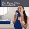 Lashuma Fluffy Towel Set 50 x 100 cm Blue -