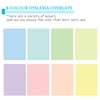 Wendergo 8x A4 Colour Overlays for Dyslexia, Dyslexia Reading Overlays
