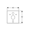 Geberit – WC support frame suspended-WC and sound insulation for