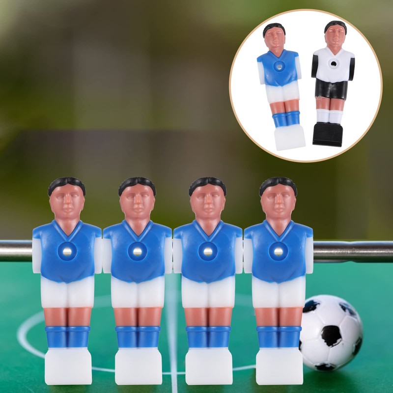 SEWACC 10cs Foosball Men Replacement Foosball Player Figurine Foosball Accessories