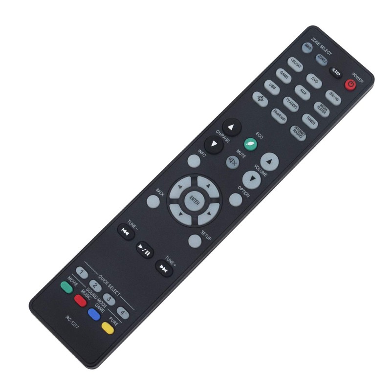 RC-1217 Ersatz Fernbedienung - VINABTY RC 1217 Fernbedienung für Denon