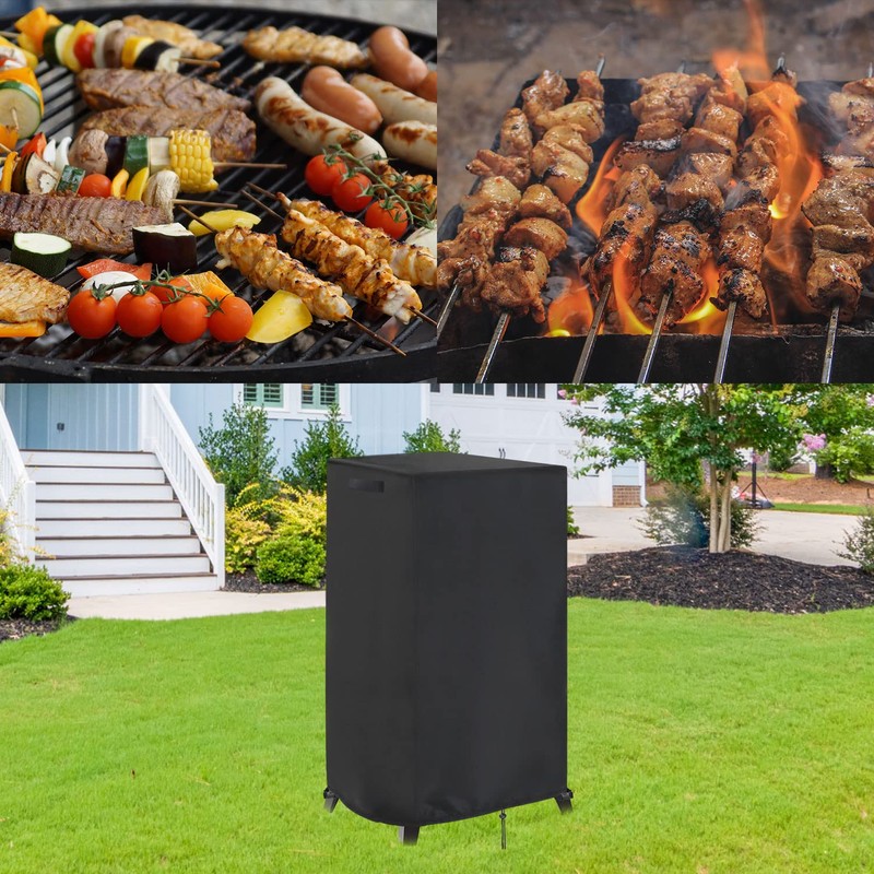 Aidetech Smoker Cover Fit for Cuisinart Smoker, Waterproof Outdoor Grill
